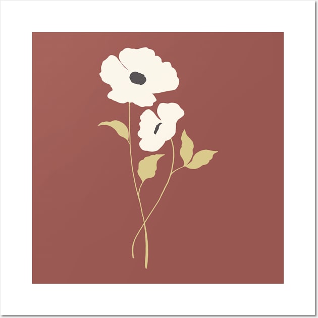 Poppies 1 Wall Art by littlemoondance